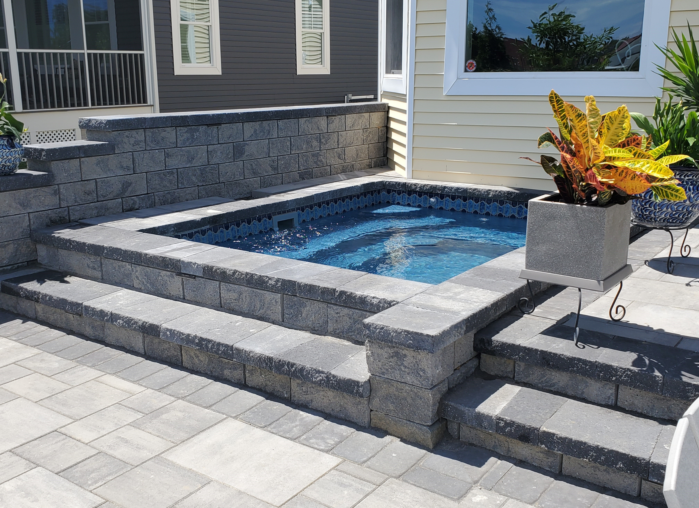 inground albany spa rectangular