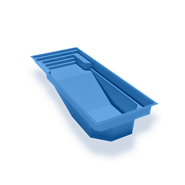 Cape Charles Fiberglass Rectangular Pool