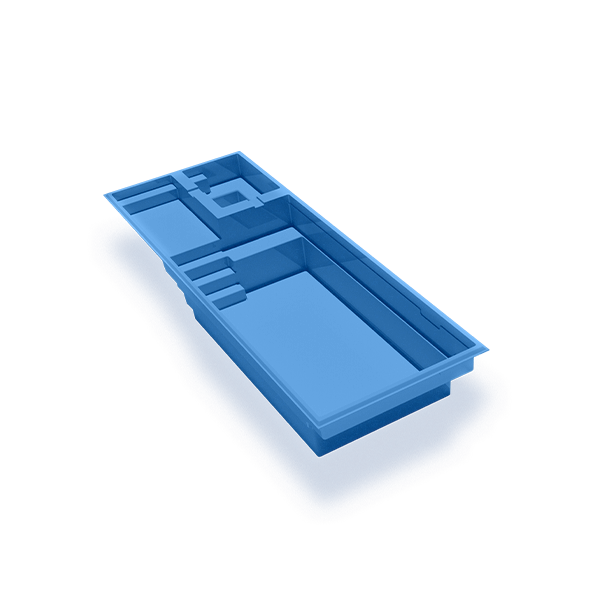 Chatham Harbor Fiberglass Rectangular Pool