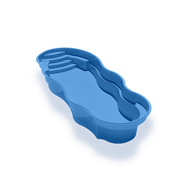 Chateaugay Fiberglass Freeform Pool