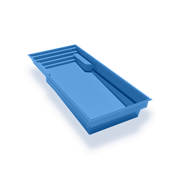 Cape Charles Fiberglass Rectangular Pool