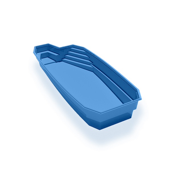 Cape May Fiberglass Freeform Pool