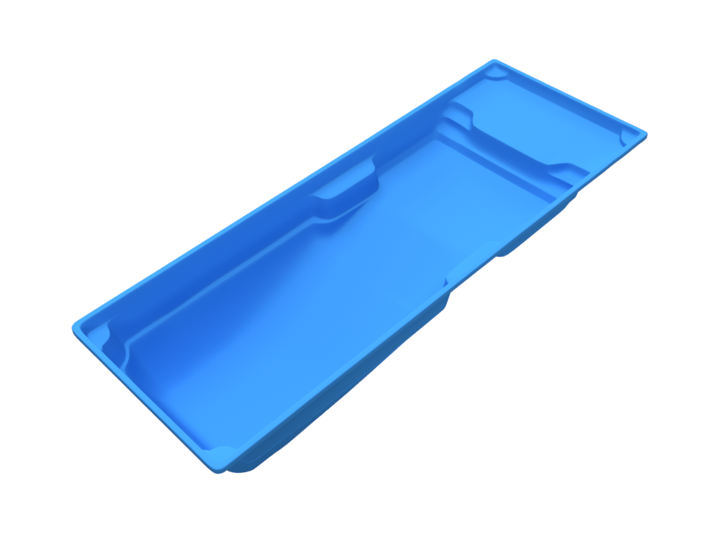 Hollywood Rectangular Fiberglass Pool