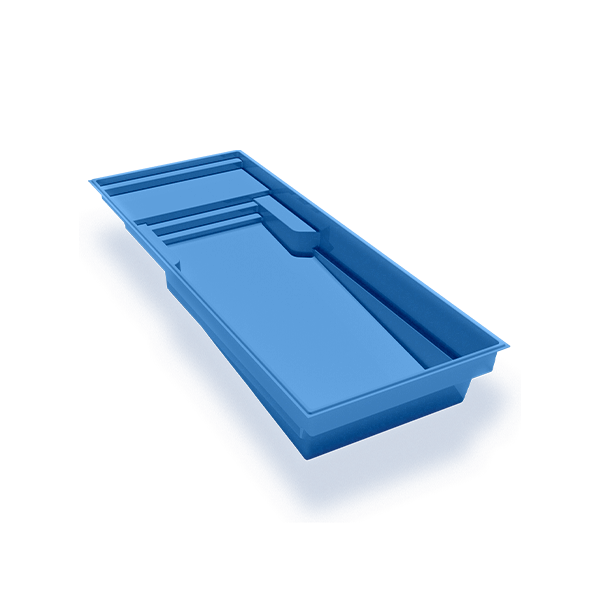 Lake Superior Fiberglass Rectangular Pool