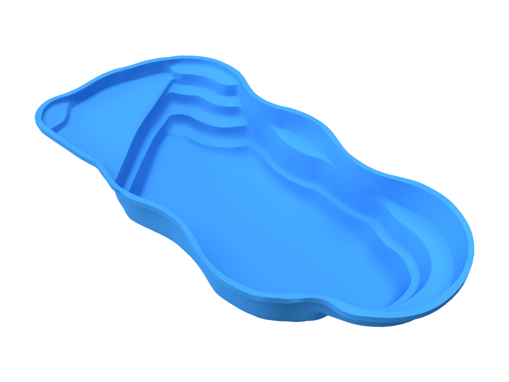 Malibu Natural Fiberglass Pool