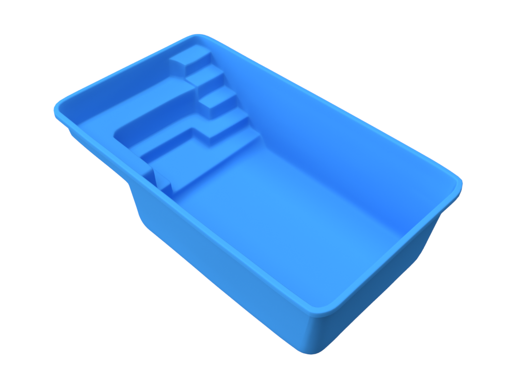 Manhattan Rectangle Fiberglass Pool