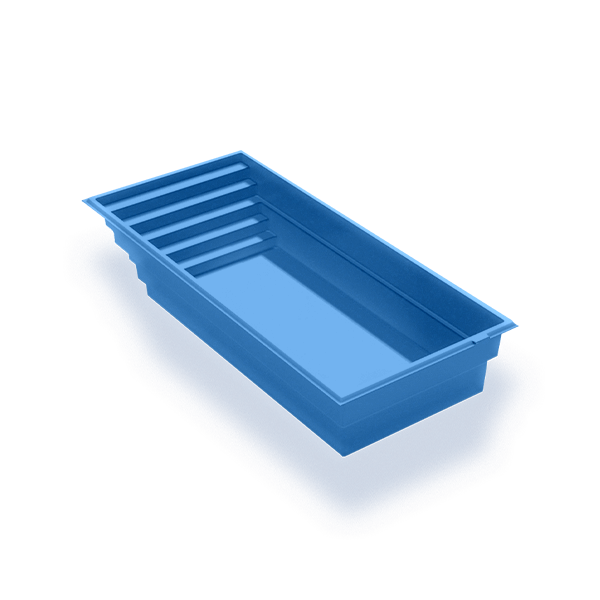 Narragansett Fiberglass Rectangular Pool