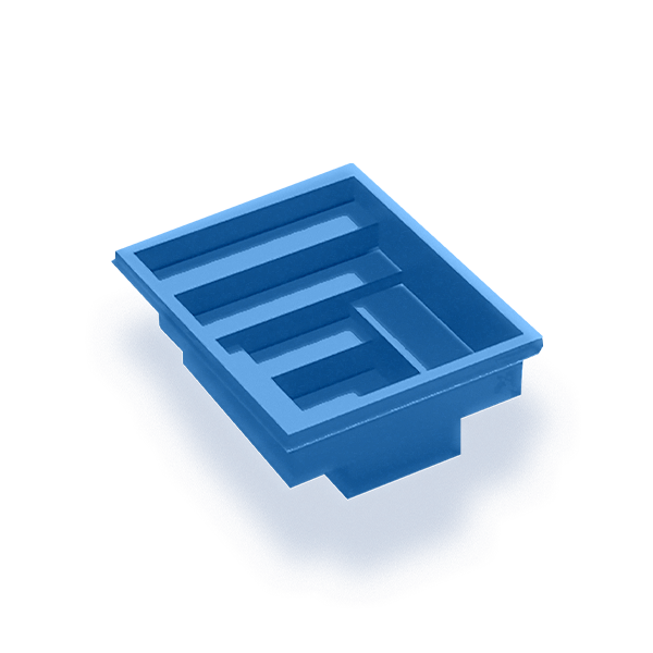 Potomac Fiberglass Rectangular Pool