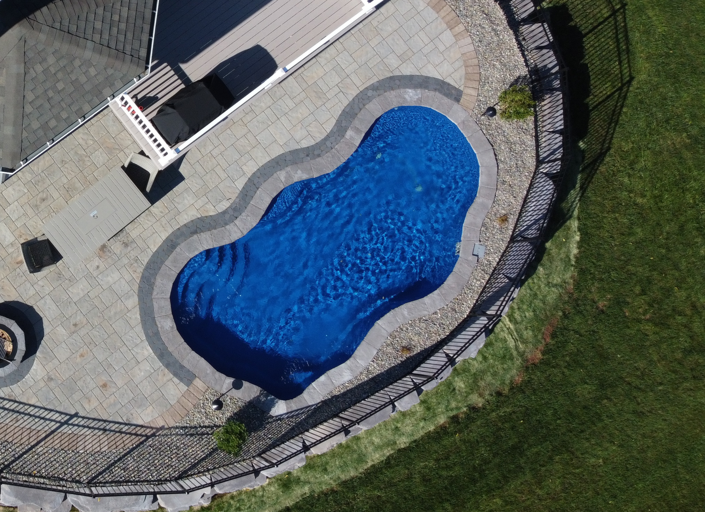 Richmond Natural Fiberglass Pool