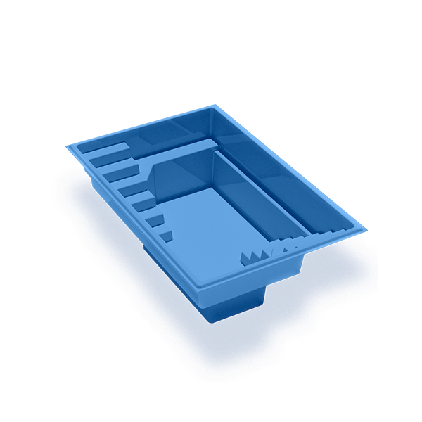 Stonington Fiberglass Rectangular Pool